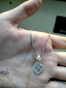 Love Chain Pandent Pure Silver 925