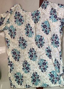 Beautiful Floral Print Kurta