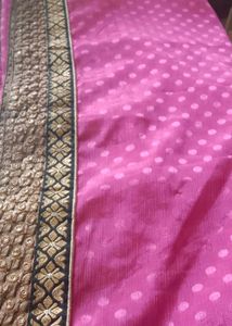 Pink Polka Dot Fabric