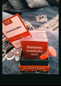 Aussie Code Original Card Game 3 set playing car