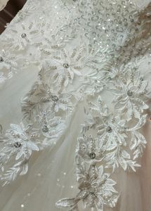 Barbie White Full Flare Gown