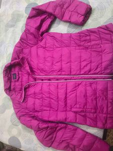 Magenta Padded Jacket - M&amp;S