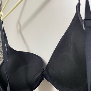 Wired Push-up Plunge Bra