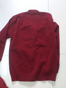 Red Colour Sweater