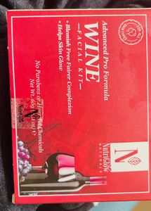 NutriGlow Wine Facial Kit