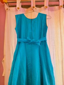 Blue Kurta Set with Banarasi Silk Dupatta