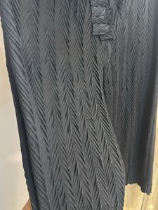 Pleated Black Wide Leg Pants