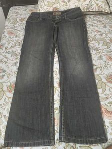 Men's Grey Denim Jeans