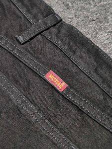 Vintage Rustler By Wrangler Heavyweight Black Jean