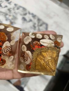 Pack of 2 Lakshmi Yantra Pyramid