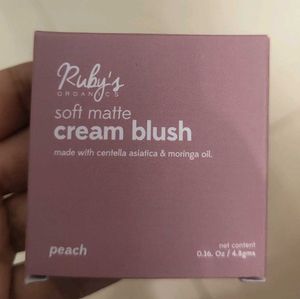 Ruby's Organics Cream Blush - Peach