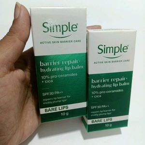 Simple Barrier Repair Hydrating Lip Balm