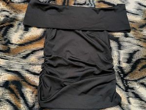Chic Black Off-Shoulder Top