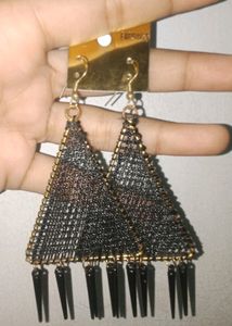3 Combo Itam Black Chain , Earrings, Bengals