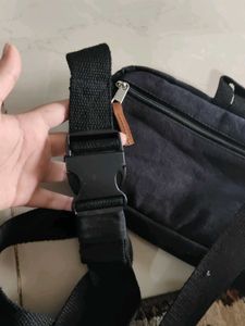 Black fanny pack/waist bag