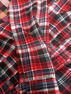 red checks shirt for women