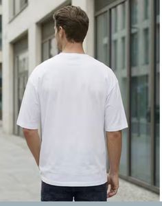 Shein White "Grand Touring" Graphic T-Shirt