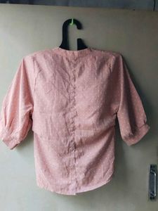 Chic Pink Polka Dot top