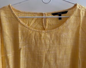 Vero Moda - Yellow Ruffle Sleeve Blouse