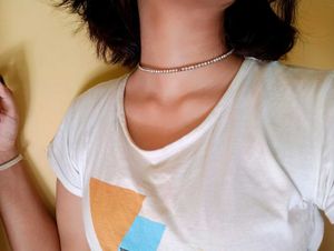 Sparkling Rhinestone Choker Necklace