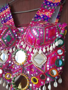 BRAND NEW UNUSED Mirror Work CORSET Blouse