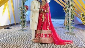 Red Bridal Lehenga