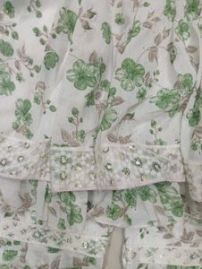 8-10 year Girls Floral Print Sharara Suit