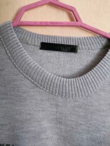 Grey "REG" Graphic Sweatshirt