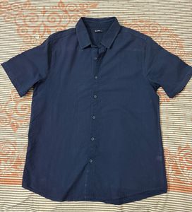 Classic Blue Short Sleeve Shirt