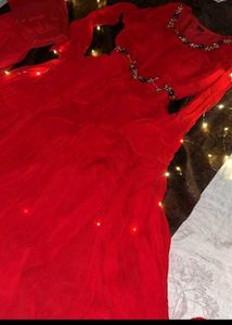 Stunning Red Ethnic Gown