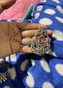 Lotus Jhumka Earrings