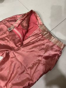 Tailor-made Pink Kurta Set from Sari