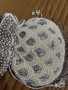 Beaded Evening Bag with cute FREEBIES
