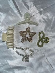 Cute Claw Clip Set Of 5