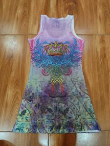 Punk Crown Graphic Tank Top