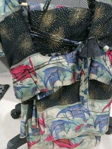Silk Saree And One Designer Black Sare