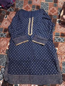 SHARARA SET (NAVY BLUE 💙)