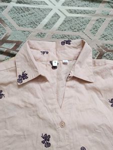 Embroidered Cotton women shirt (2 pcs)