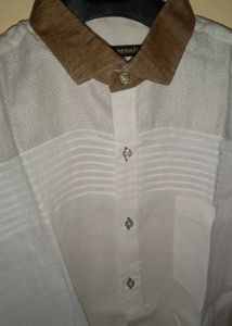 Men's White Casual Shirt