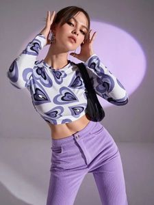 Cute Heart Print Leggings