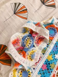 Boho Crochet Halter Top