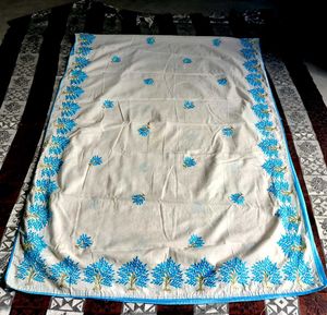 Embroidered Cotton Mekhela Sador