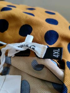 Yellow Polka Dot Bell Sleeve Top