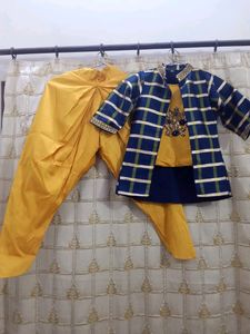 Beautiful Dhoti Kurti With Jacket Dress