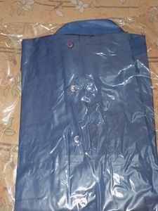 Peter England Men's Blue Shirt