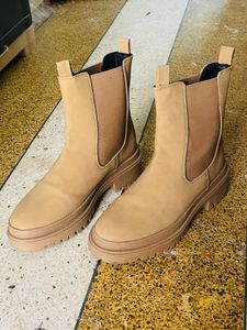 stylish Lavie Tan Suede Chelsea Boots