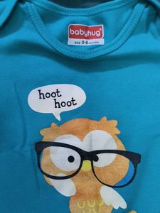 Cute Owl Baby Outfit Set for New born