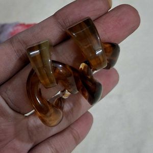 Set Of 3 Pairs oof Fashion Earring