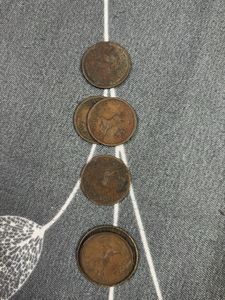 Copper 1 Paise Coins