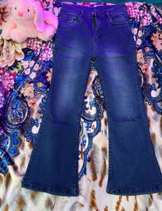 Flared Denim Jeans